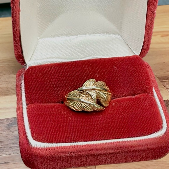 🌺Vintage Italian Gold Vermeil Ring - Picture 7 of 12